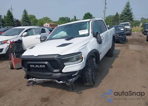 2022 Ram 1500 Rebel 4X4 5'7 Box z USA, uszkodzony, nr VIN 1C6SRFLT5NN318494